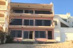 Front view of Villas de Las Palmas vacation rental on the beach